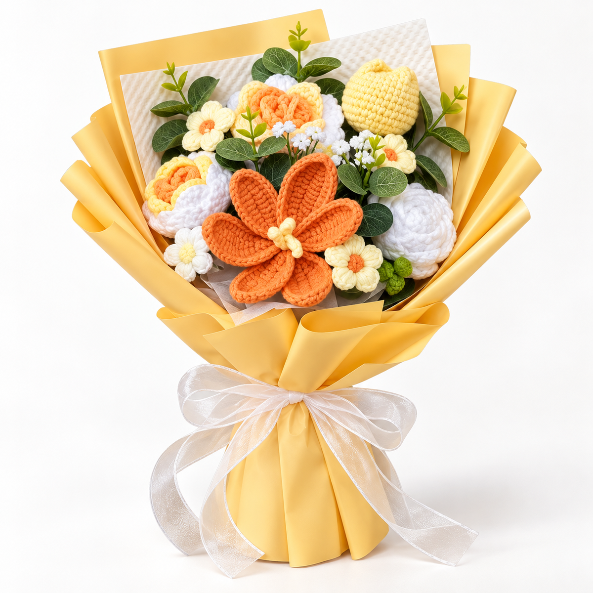 Everbloom Crochet Bouquet