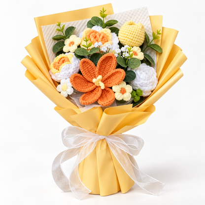 Everbloom Crochet Bouquet