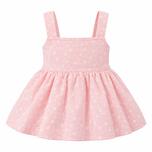 Cuddle Cow Dress - pink floral